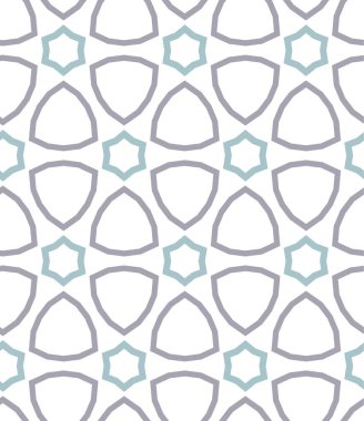 soyut geometrik dikişsiz desen, vektör illüstrasyonu