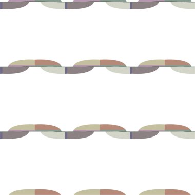 soyut geometrik dikişsiz desen, vektör illüstrasyonu