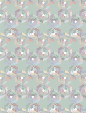 soyut geometrik dikişsiz desen, vektör illüstrasyonu