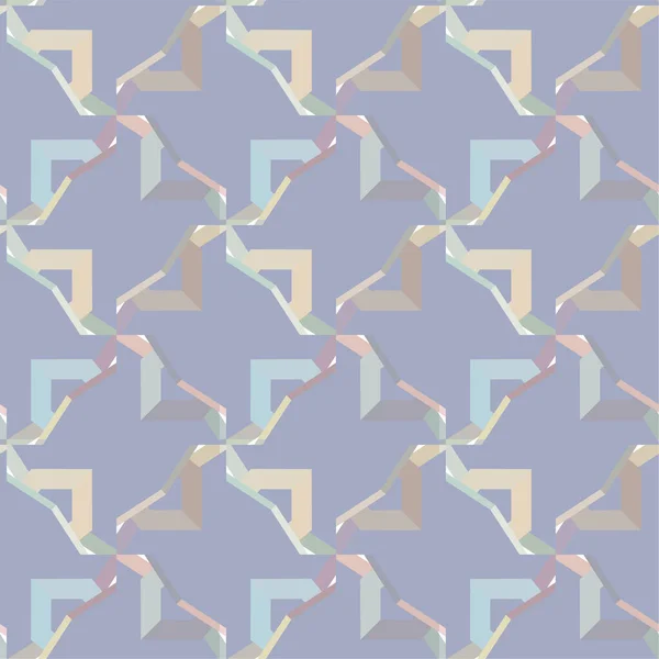 抽象的な幾何学的なシームレスなパターン — ストックベクタ