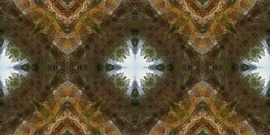 geometrik şekillerin soyut deseni