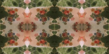 Soyut geometrik şekilli kusursuz desen