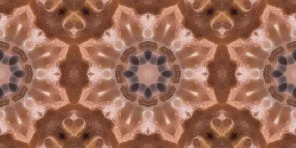 Abstrakter Hintergrund Eines Kaleidoskopmusters — Stockfoto