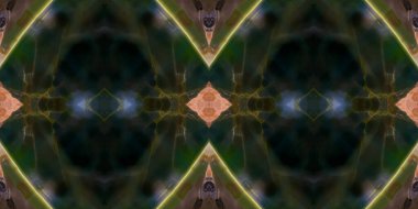 Soyut geometrik şekilli kusursuz desen