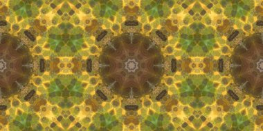 Soyut geometrik şekilli kusursuz desen