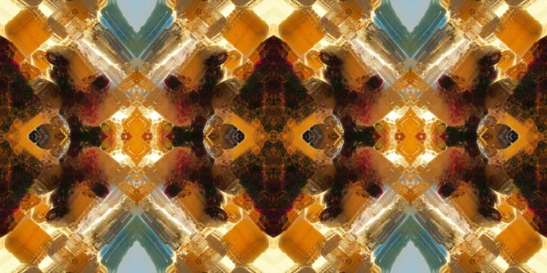 Soyut geometrik şekilli kusursuz desen