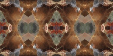 Soyut geometrik şekilli kusursuz desen