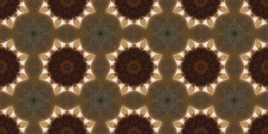 Soyut geometrik şekilli kusursuz desen