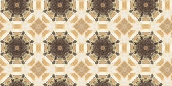 Geometric Ornamental Pattern Seamless Design Texture — Stock Photo, Image