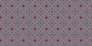 Soyut geometrik şekilli kusursuz desen