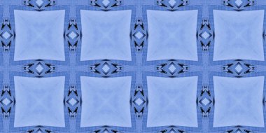 Soyut geometrik şekilli kusursuz desen