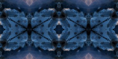 Soyut geometrik şekilli kusursuz desen