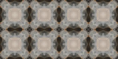 Soyut geometrik şekilli kusursuz desen