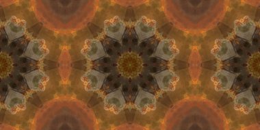 Soyut geometrik şekilli kusursuz desen