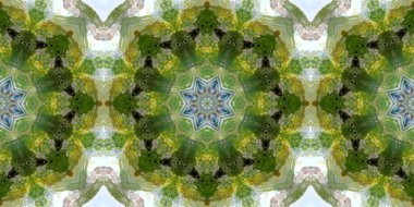 Soyut geometrik şekilli kusursuz desen