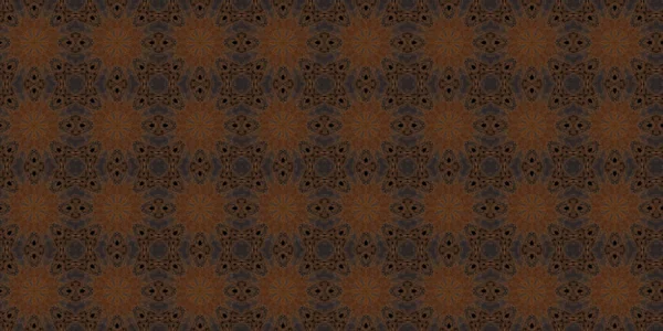 Geometric Ornamental Pattern Seamless Design Texture — Stock Photo, Image