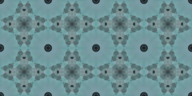 Soyut geometrik şekilli kusursuz desen