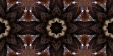 Soyut geometrik şekilli kusursuz desen