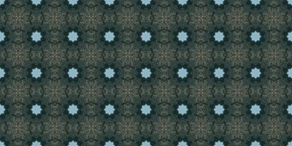 Geometric Ornamental Pattern Seamless Design Texture — Stock Photo, Image