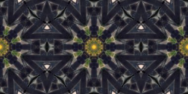 Soyut geometrik şekilli kusursuz desen