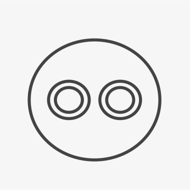 Soket vektör illüstrasyonunu kapat