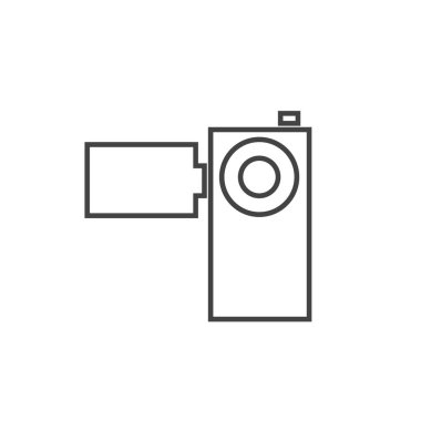 video kamera vektör illüstrasyonu