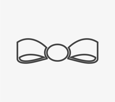 Beyaz arkaplanda kurdele hediyesi