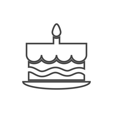 Mum vektör resimli pasta