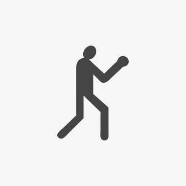 çalışan adam vektör illüstrasyonu