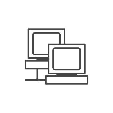 bilgisayar simge vektör resimlemesini izler