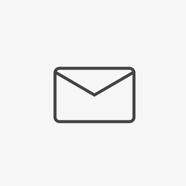 e-posta simgesi vektör illüstrasyonu