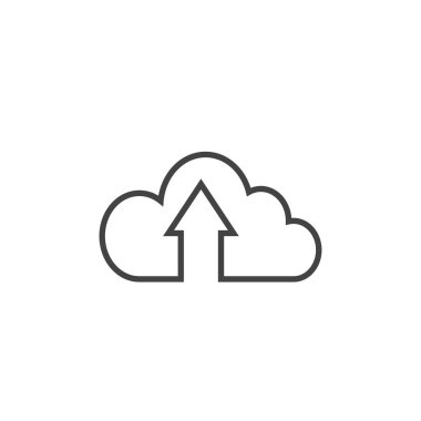 Bulut konsepti çizimi yükle 