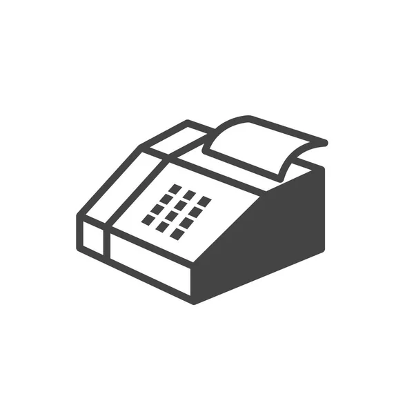 faks simgesi vektör illüstrasyonu