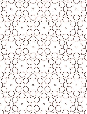 soyut geometrik dikişsiz desen, vektör illüstrasyonu