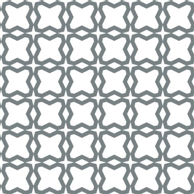 Geometrik şekilli kusursuz desen vektör çizimi