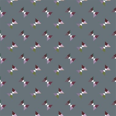 soyut geometrik dikişsiz arkaplan, vektör illüstrasyonu 