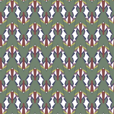 dekoratif vektör geometrik dikişsiz desen, duvar kağıdı arkaplan 