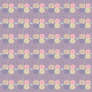 Kusursuz desenli dekoratif dekoratif şablon