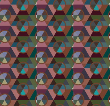 Soyut geometrik süslemesiz desen. tasarım arkaplanı, vektör illüstrasyonu