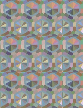 soyut geometrik dikişsiz arkaplan, vektör illüstrasyonu 