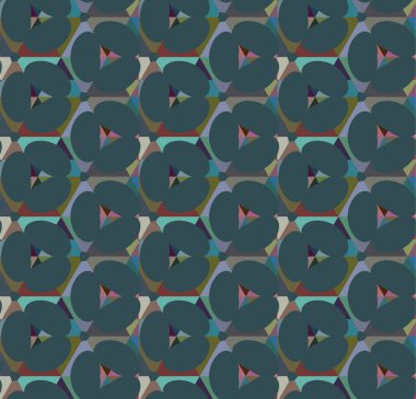 soyut geometrik dikişsiz arkaplan, vektör illüstrasyonu 