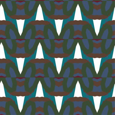 Geometrik dikişsiz desenlerin vektör çizimi, soyut duvar kağıdı arkaplanı 