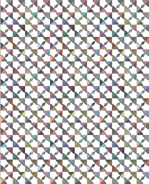 Ilustración Vectorial Patrón Sin Costura Geométrica Fondo Pantalla Abstracto — Archivo Imágenes Vectoriales