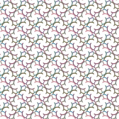 Geometrik dikişsiz desenlerin vektör çizimi, soyut duvar kağıdı arkaplanı