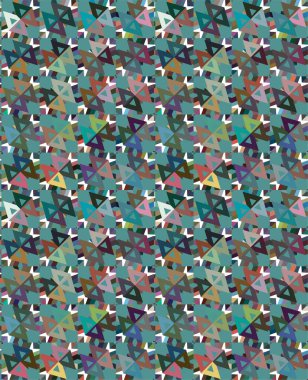 vektör geometrik dikişsiz desen, soyut duvar kağıdı arkaplan 