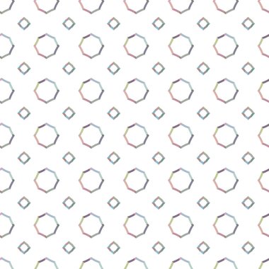 Geometrik dikişsiz desenlerin vektör çizimi, soyut duvar kağıdı arkaplanı