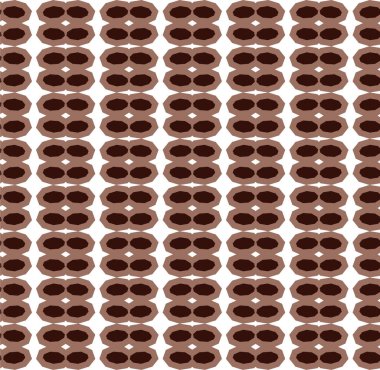 Kusursuz desenli dekoratif dekoratif şablon 