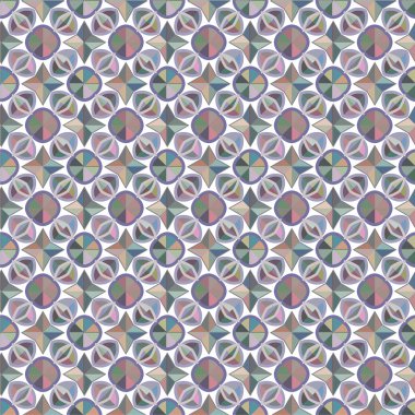 Kusursuz desenli dekoratif dekoratif şablon 