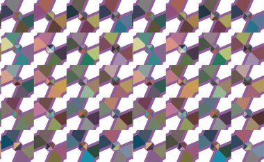 Kusursuz desenli dekoratif dekoratif şablon 