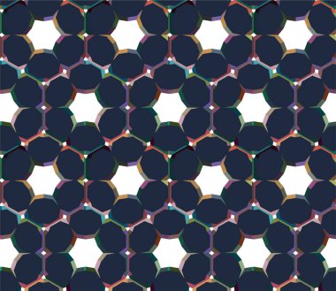 soyut geometrik dikişsiz arkaplan, vektör illüstrasyonu 